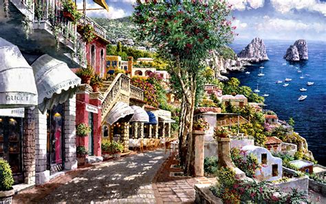 Capri Italy Desktop Wallpapers - Top Free Capri Italy Desktop Backgrounds - WallpaperAccess