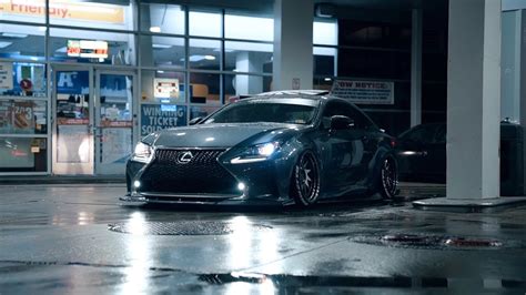 Slammed Lexus RC350 - YouTube