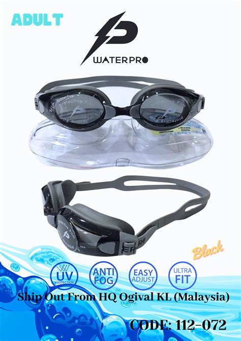 Adult Professional Swimming Goggles With Anti-fog UV Protection [10% ...