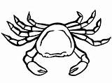 Free Printable Crab Coloring Pages For Kids sketch template