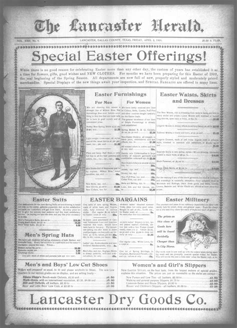 The Lancaster Herald. (Lancaster, Tex.), Vol. 22, No. 9, Ed. 1 Friday ...