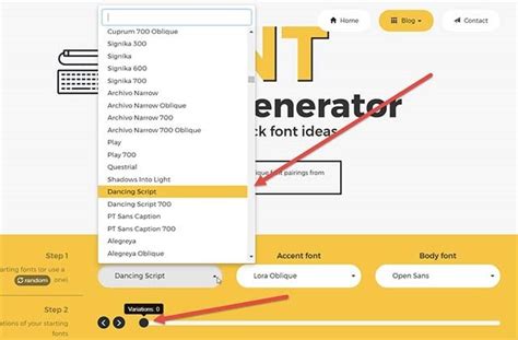 Come usare e abbinare i Google Fonts per la stampa e per il web. | IdpCeIn