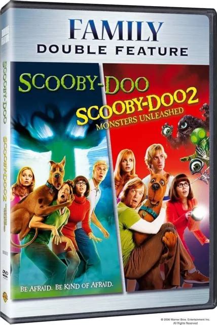 SCOOBY-DOO / SCOOBY-DOO 2: Monsters Unleashed Double Feature DVD DISC ...