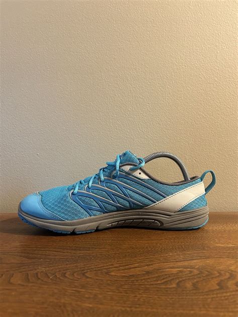 Merrell Trail Running Shoes Women’s Size 10.5 Aqua Blue Vibram Outsole ...