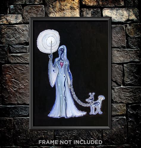 Haunted Mansion Bride Concept Art Print Poster Disneyland - Etsy