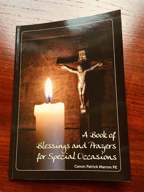 ‘A BOOK OF BLESSINGS AND PRAYERS FOR SPECIAL OCCASIONS’ LAUNCHED BY CANON PATRICK MARRON ...