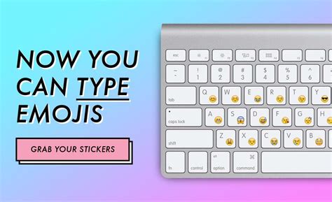 Emoji Keyboard Stickers for laptop & desktop – ️ EmojiKey