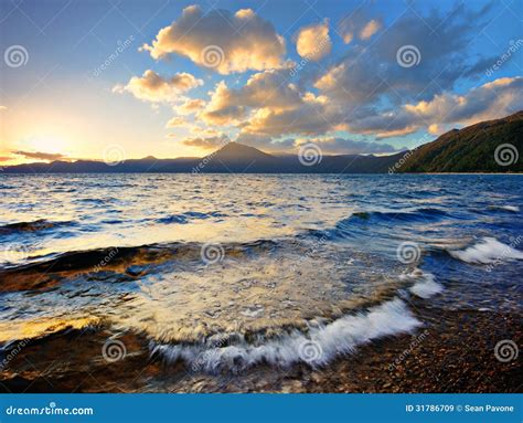 Lake Shikotsu stock image. Image of japanese, lake, view - 31786709