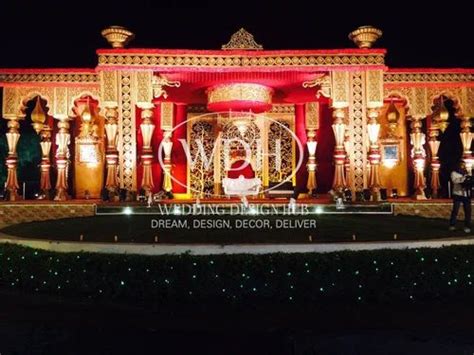 Modern Traditional Indian Wedding Stage, For Outdoor at best price in New Delhi