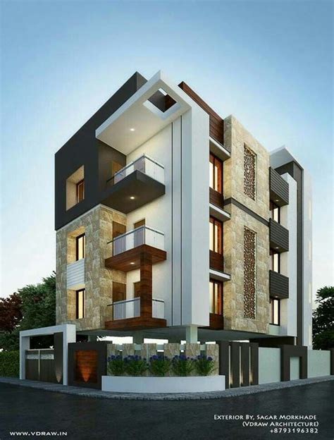 Modern Flat House Exterior Design – BESTHOMISH