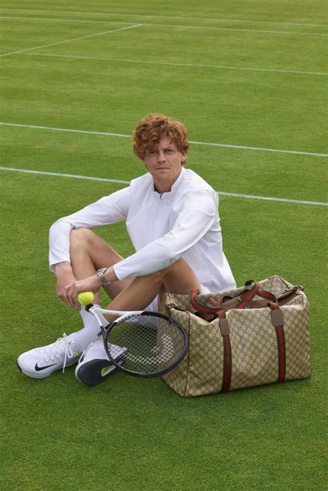 Gucci’s Court: Jannik Sinner on His Big Fashion Moment at Wimbledon