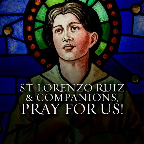 St. Lorenzo Ruiz | Catholic saints, Catholic, Martyrs