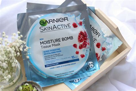 Garnier Moisture Bomb Tissue Mask Review | The Sunday Girl