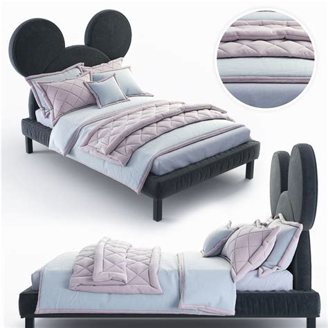 Mickey Mouse bed by DG HOME 3D model | CGTrader