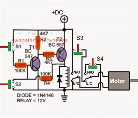 Simple Gate Open/Close Controller Circuit