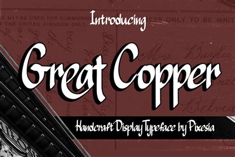 Great Copper Font · 1001 Fonts