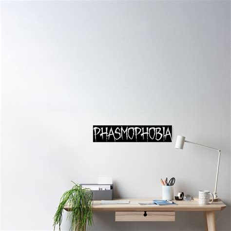 Poster « Phasmophobia Game Logo », par Nvaa | Redbubble