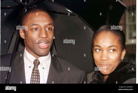 John fashanu and his wife hi-res stock photography and images - Alamy