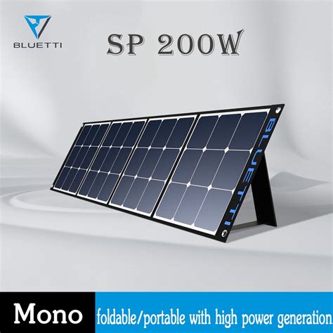 BLUETTI SP200 100W/200W Solar Panel for AC200P/EB70/EB55/EB3A/AC60 ...