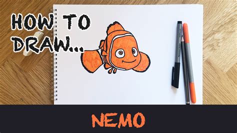 Easy Cartoon Nemo Drawing Tutorial: How To Draw Finding Nemo – Quickdraw