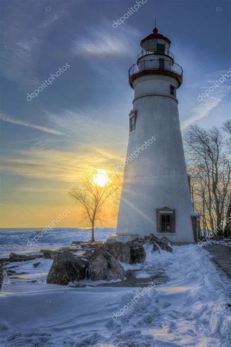 Marblehead Lighthouse Sunrise — Stock Photo © Mshake #43955299