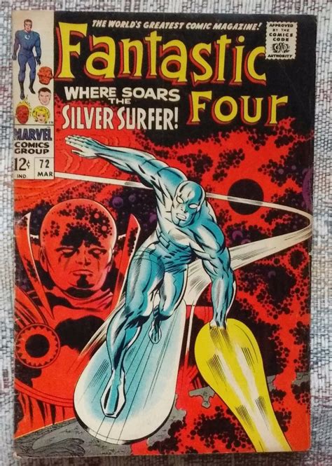 comicsvalue.com - FANTASTIC FOUR 72 & SILVER SURFER & FANTASTIC-FOUR-1A ...