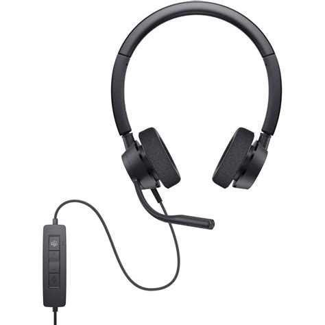 Dell Pro Wired On-Ear USB Headset 520AATF B&H Photo Video