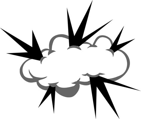 explosion clouds clipart - Clip Art Library