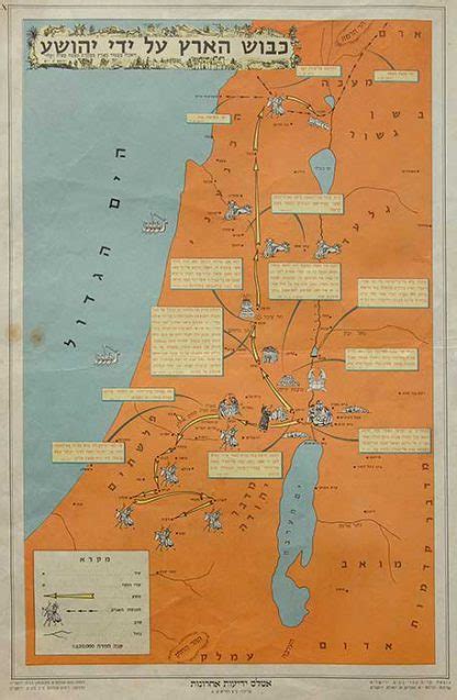 Historical Maps of Eretz Israel - VINTAGE ISRAELI POSTERS