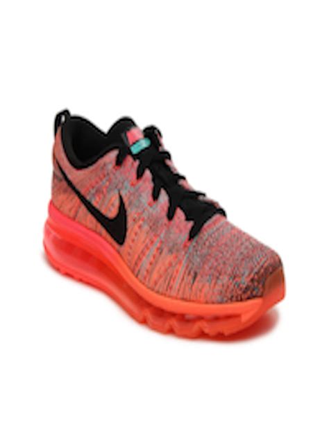 Buy Nike Women Fluorescent Orange Flyknit Max Running Shoes - Sports ...