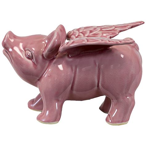 Decorative Objects | Flying pig statue, Flying pigs decor, Pig figurines