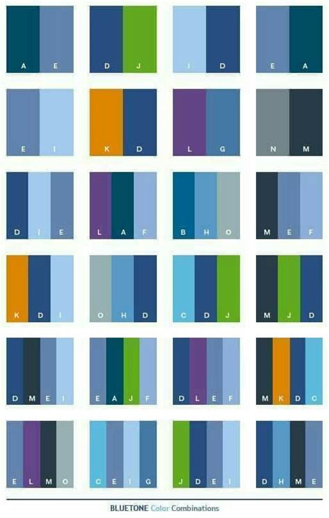 Pin by Frida Farid on Paduan Warna | Blue color combinations, Color ...