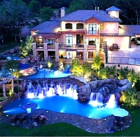 beautiful houses - Google Search | Big houses with pools, Luxury homes dream houses, Dream mansion