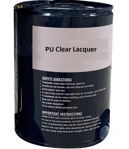 Sudarshan High Gloss PU Clear Lacquer Paints, For Metal at Rs 340/litre in Pune