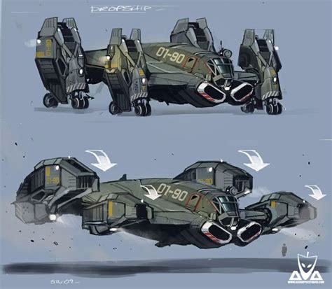 dropship_RACING | Space ship concept art, Spaceship concept, Spaceship design