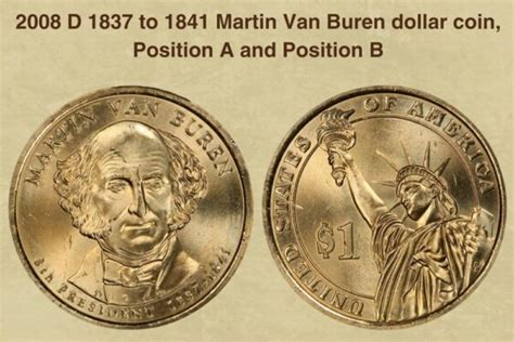 1837 to 1841 Martin Van Buren Dollar Coin Value (Errors List, "D", "S ...