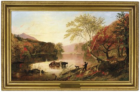 Jasper Francis Cropsey (1823-1900) , Autumn on the Hudson River | Christie's