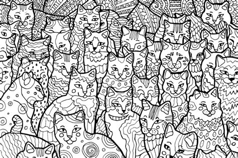 Free Cat Coloring Pages: Purr-fect Printable Coloring Pages of Cats for ...