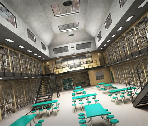 Prison architecture jail 3D - TurboSquid 1376673