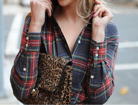 A Touch of Southern Grace : Plaid Shirt Styling