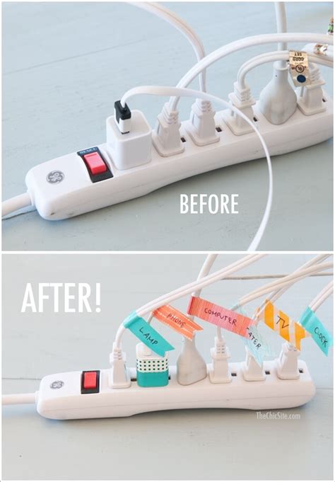 10 Clever DIY Cable Organization Ideas