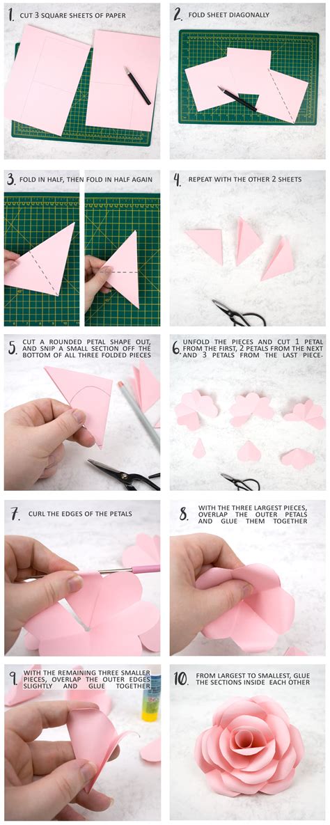 How To Make Paper Roses