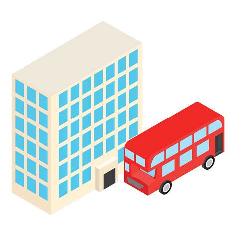 London symbol icon, isometric style 15885344 Vector Art at Vecteezy