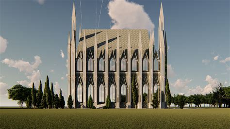 catholic church architecture design on Behance