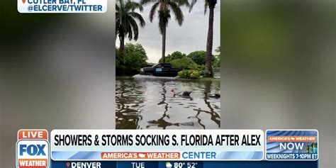 Major flooding takes place in Cutler Bay, Florida | Latest Weather ...