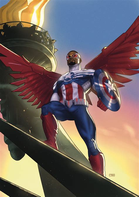 Captain America 2 Falcon Concept Art