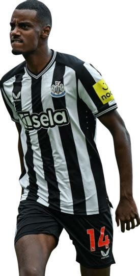 Alexander Isak Newcastle United football render - FootyRenders