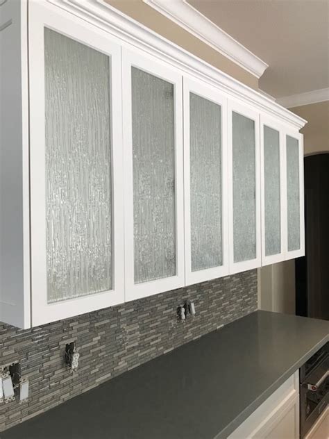 Renovate Kitchen Cabinets With Decorative Patterned Glass - Rocklin Glass & Mirror, Inc. Rocklin ...