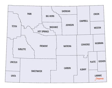 Wyoming Counties: History and Information