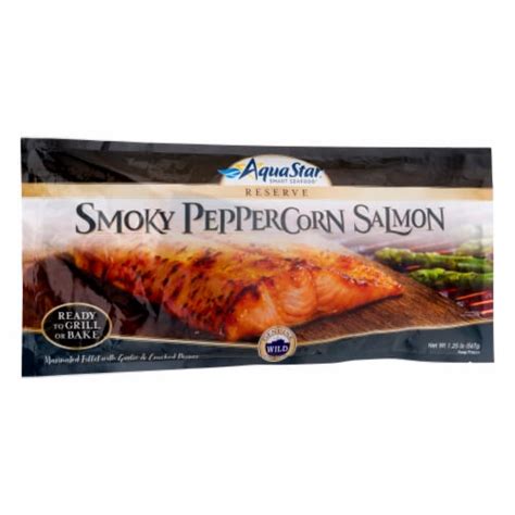 Aqua Star Smoky Peppercorn Salmon, 1.25 lb - Fry’s Food Stores